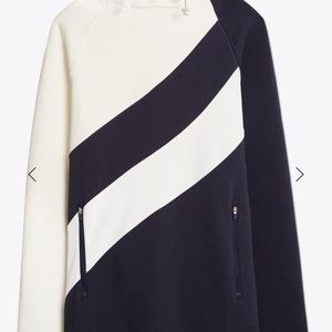 Reflective stripe hoodie